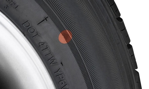 汽車輪胎激光打標