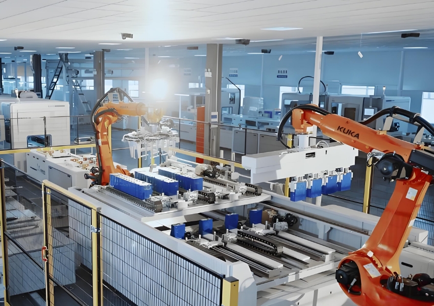 鋰電池模組pack生產(chǎn)線電芯堆疊