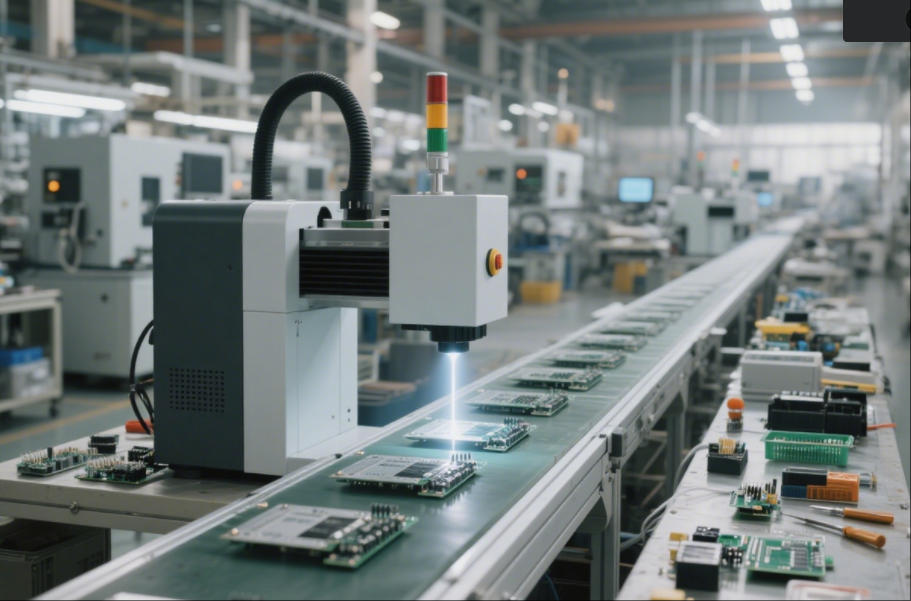 激光打標機在電子產品上的應用：精度到底能到什么程度？