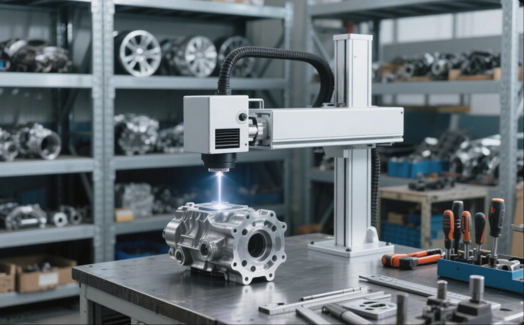 對于汽車零部件的打標，激光打標機能實現(xiàn)哪些功能？