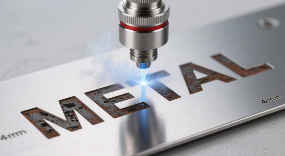 激光打標機打標金屬時出現氧化現象？原因與預防方法