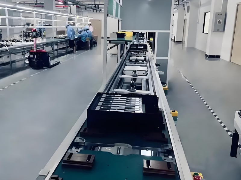 方形鋰電池pack模組生產(chǎn)線